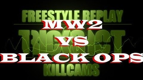 Trickshot Killcam # 325 | MW2 VS Black Ops | Freestyle Replay