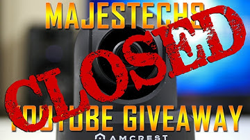 Majestechs Giveaway Announcement - Amcrest 2K Wireless PTZ Camera