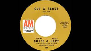 Video thumbnail of "1967 HITS ARCHIVE: Out And About - Tommy Boyce & Bobby Hart (mono 45)"