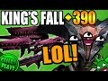 390 KING'S FALL RAID! New Adept Primaries! (Funny Kings Fall 390 Raid!)