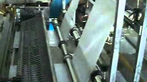 Bottom sealing / double sealing bag making machine, 2 layers, 2 lines.