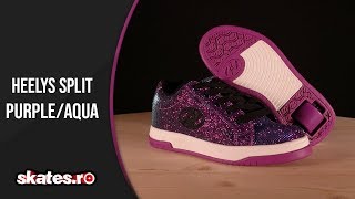 heelys split purple