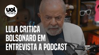 Lula critica Bolsonaro por extinção do Bolsa Família em entrevista a podcast