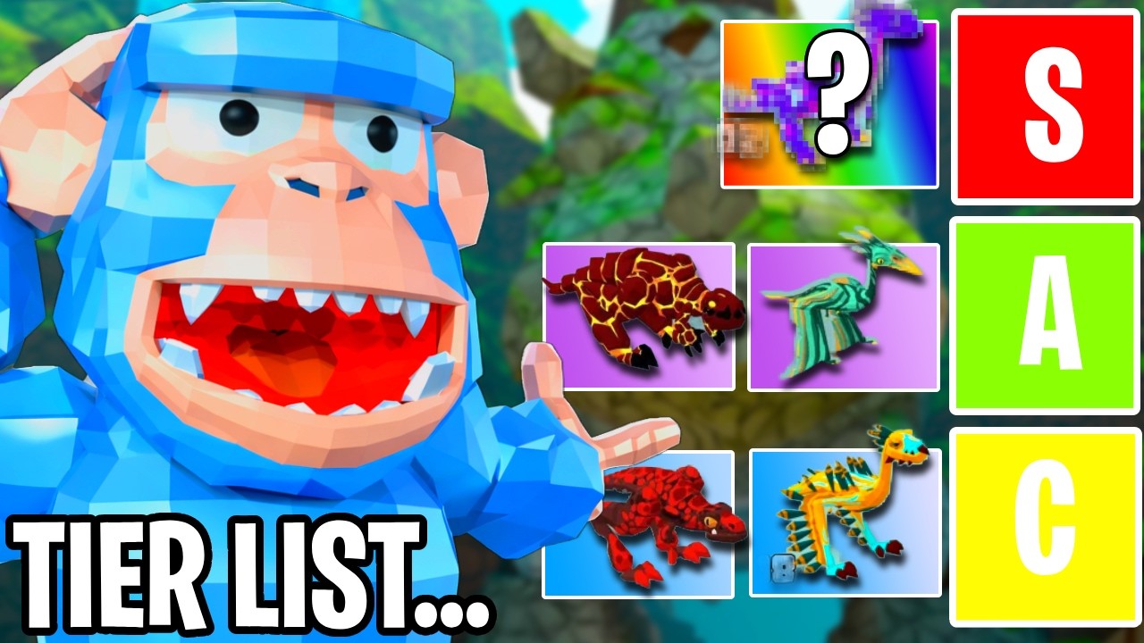 UPDATED Dino Tier List – UG VR