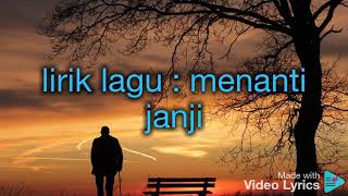 Ronnie hussein | menanti janji video lirik