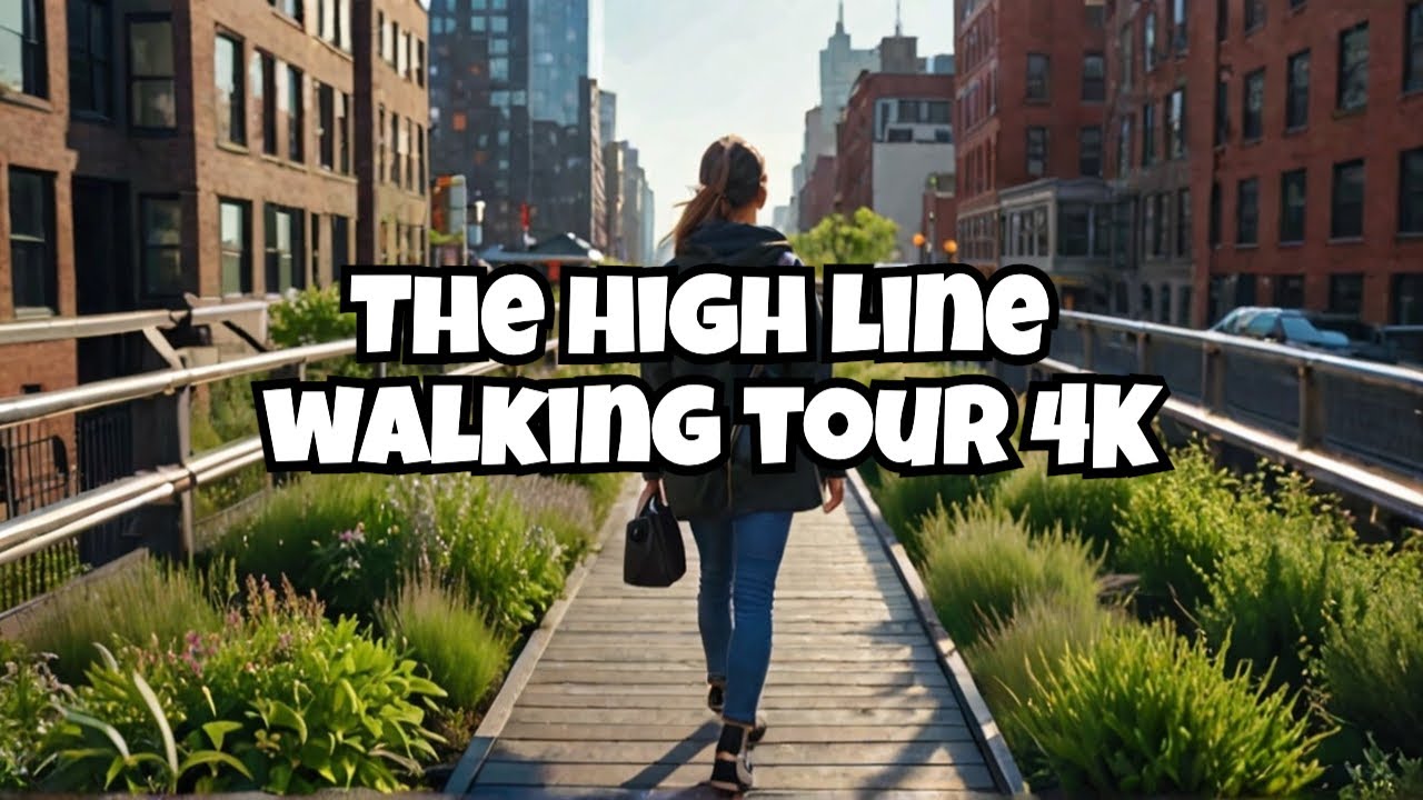 I Walked The High Line In NYC And You Won't Believe What I Found! [4K ...