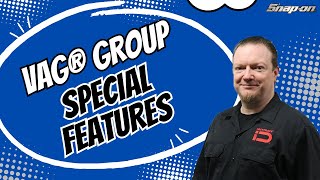 Special Features You'll Find On VAG® Vehicles Only | Snap-on Diagnostics
