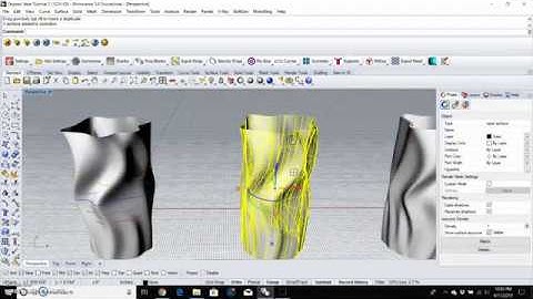 Tutorial - How to 3D model an organic vase using Rhino