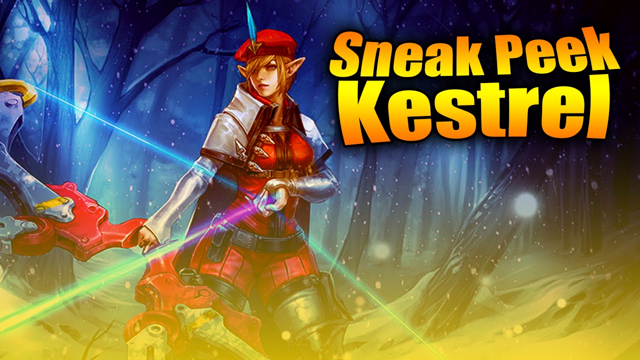 Vainglory Kestrel Sneak Peek - Info & Thoughts - YouTube