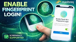 Mashreq App Login With Biometrics || Mashreq Pakistan Touch ID