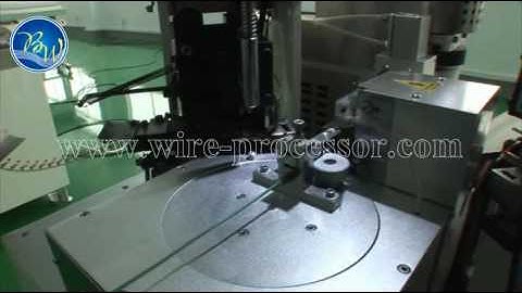 BW-2.0 Full automatic double ends terminal crimping machine