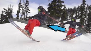 How To Switch Butter 180 On Skis