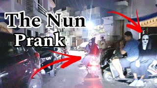 The nun prank Bike | ghost prank on bike | scary prank lucknow