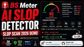 BS Meter — AI Slop Detector | SLOP SCAN 2026 Demo 