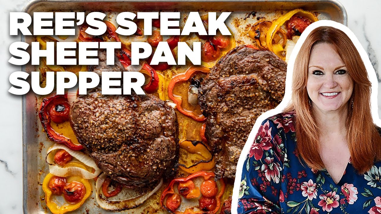 Ree Drummond's Steak Sheet Pan Supper, The Pioneer Woman