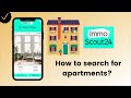 How to search for apartments on immoscout24