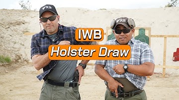 Appendix IWB Holster Draw, how to grip your gun & shirt