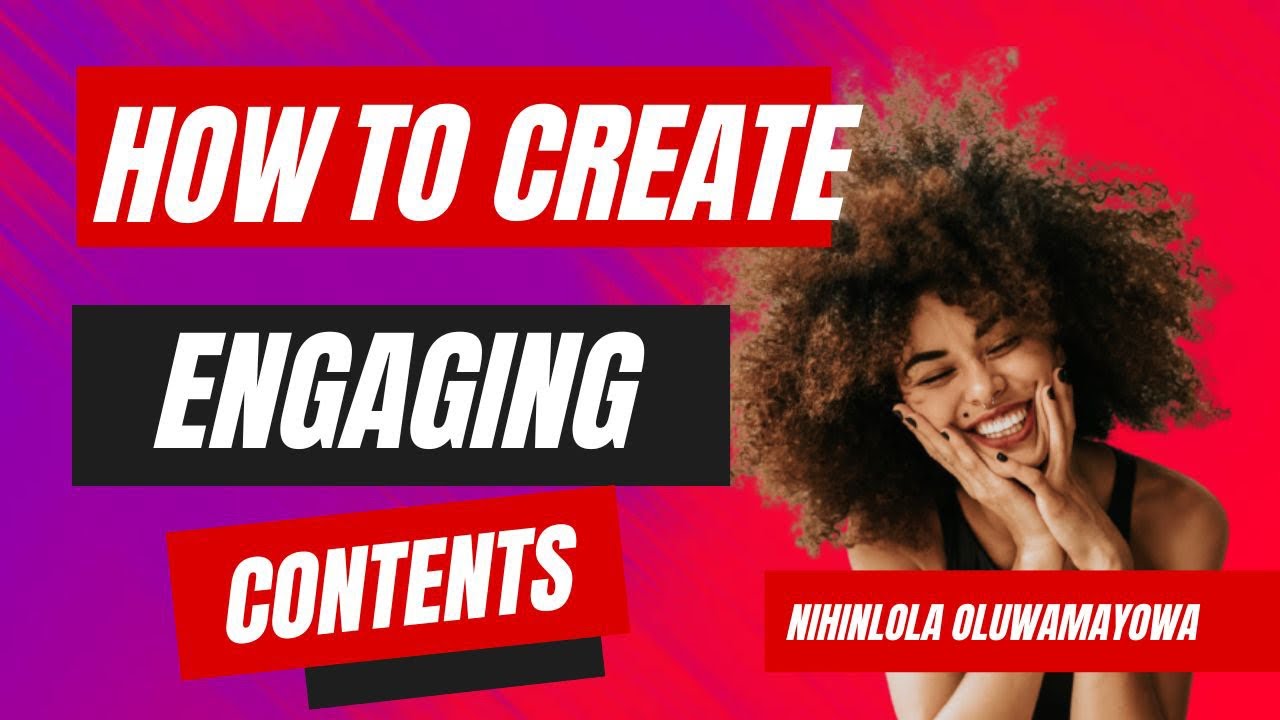 How To Create Engaging Content On Social Media - YouTube