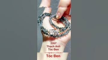 🍃 Chuỗi Thạch Anh Tóc Đen + Lu Tóc Đen Vip + Bi 10k 🍃