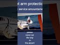 Right Arm Protections Please Never Run The Way In The Airport