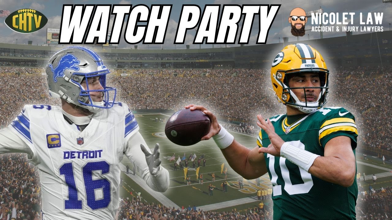 2025 CHTV Watch Party: Detroit Lions vs Green Bay Packers