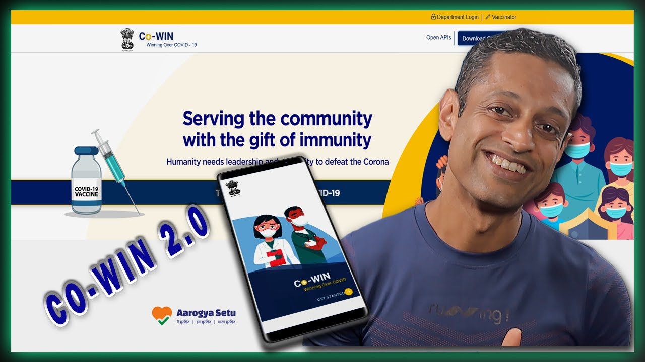 CO-WIN 2.0 Update ( COWIN App Registration  )