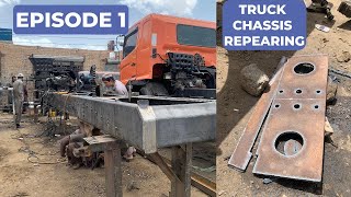 Truck Chassis Repair | Truck frame Repearing |episode 1