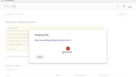 How To Remove  Outdated Contents From Google