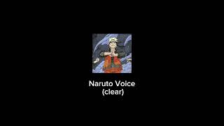 Uzumaki Naruto Voice Clear