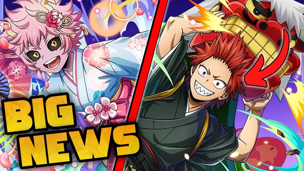 **НОВИНКА**! КИРИШИМА И МИНА СКОРО ВЫЙДУТ!!! | My Hero Ultra Impact