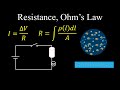 Resistance, Resistivity, Ohm's Law, Simple Electric Circuits - Physics