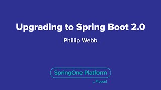 Upgrading to Spring Boot 2.0