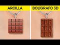 ARCILLA POLIMÉRICA VS. BOLÍGRAFO 3D || Trucos de reparación, joyas caseras y miniaturas