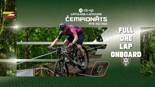Full one lap onboard (🇱🇻&🇱🇹 MTB XCO Nationals 2026)