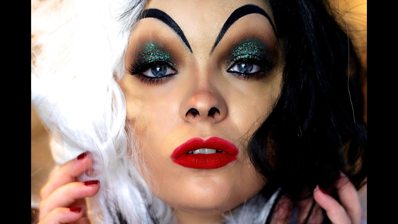 Cruella De Vil Makeup Tutorial YouTube