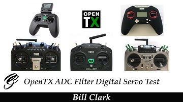 OpenTX ADC Filter Digital Servo Test