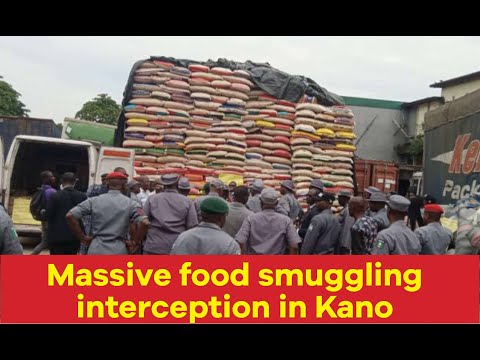 NCS seizes 4 trucks loaded with smuggled food after misleading video