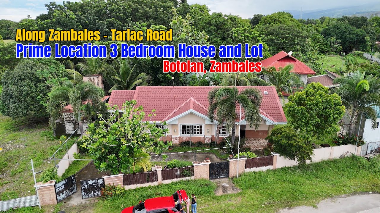 3 Bedrooms House and Lot Along Zambales - Tarlac Road Near National Highway