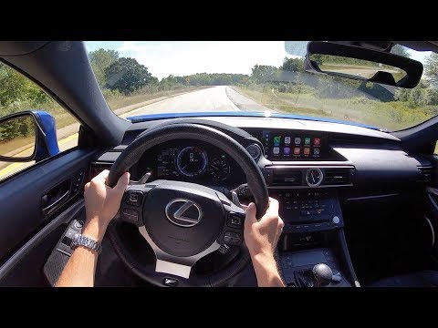 2019 Lexus RC F - POV Test Drive (Binaural Audio)