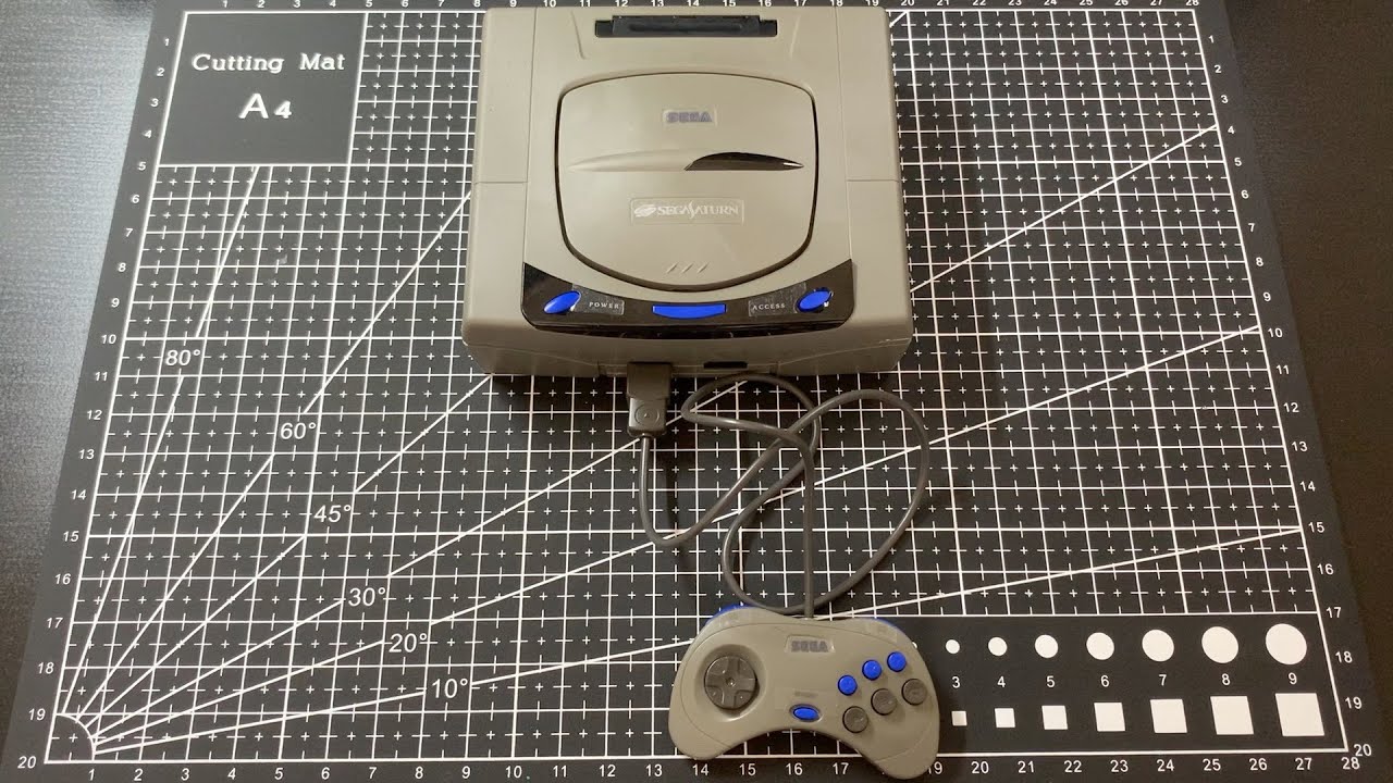Unbox and Build | Best Hit Chronicle 2/5 Segasaturn (HST-3200) Model ...
