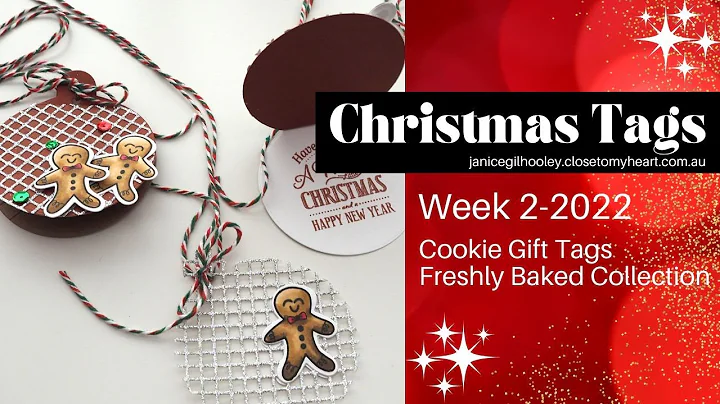 Christmas Tags Week 2 | Cookie Gift Tags with CTMH  Freshly Baked | Collab with Julie Carriere