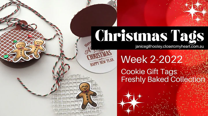 Christmas Tags Week 2 | Cookie Gift Tags with CTMH...