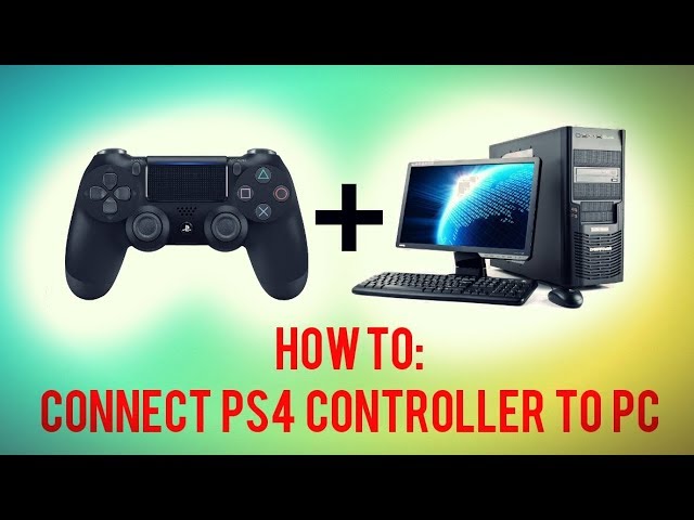 How To Connect A Ps4 Controller To Pc Youtube
