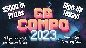 Introducing "GB Compo 2023"! The next big Game Boy Game Development competition is here!