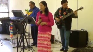 Dr. Myat Sann Aye singing at USBMA 2016 Thingyan [Cover 2 - Ko Gyi Ko Gyi]