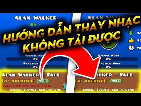 #1 Hướng Dẫn Cách Thay Nhạc Không Tải Được Trên ANDROID Và WINDOWS Trong Geometry Dash Mới Nhất