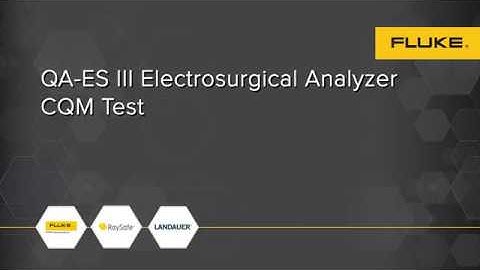 QA-ES III - CQM Test