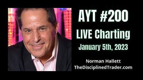 ⏰ Analyze Your Trade #200.04: Live Charting with Norman Hallett