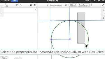 Mini Constructions with Desmos Desmos Geometry 2.0: Square