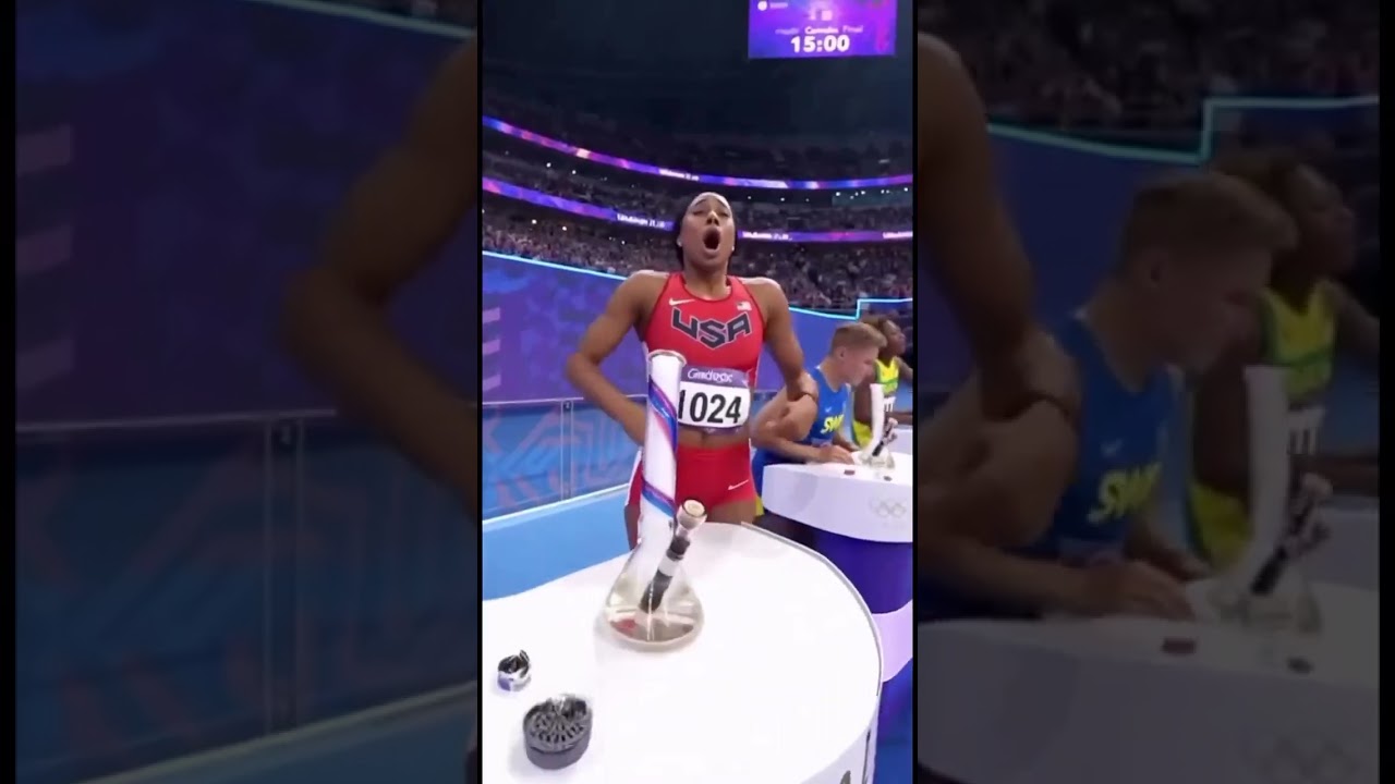 Олимпийский чемпионат мира по курению бонга!